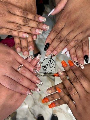 Bridal party nails