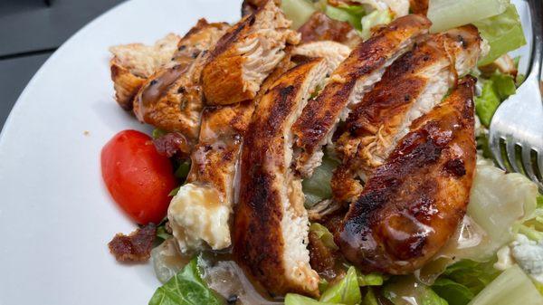 Cobb salad with extra chicken