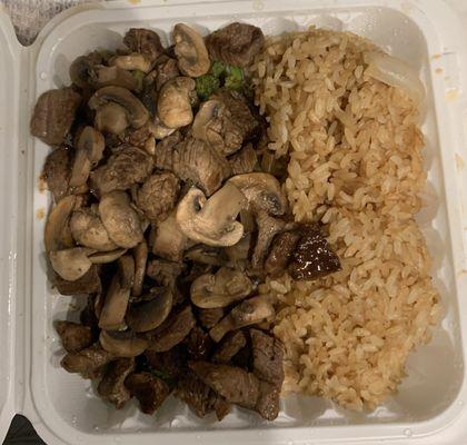 Steak Hibachi to go