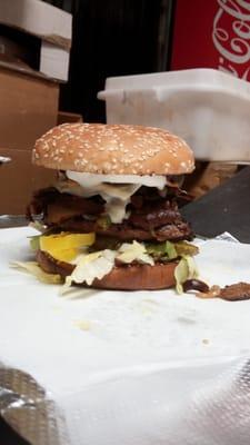 The gyro burger