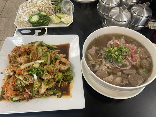 Pho and Yum Talay