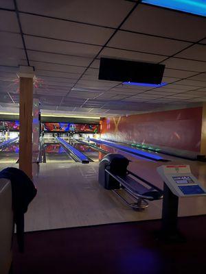 bowling lanes