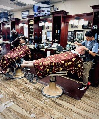 Stop In For A Relaxing Hot Shave or Haircut!