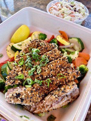 Sesame Crusted Ahi Bowl