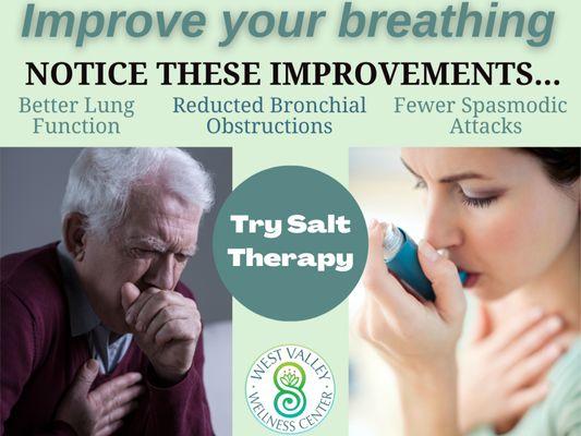 Improve your Breathing with Halotherapy.