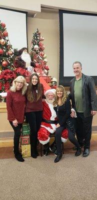 PC Staff at the La Verne Chamber of Commerce Christmas Party