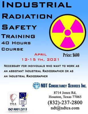 40 Hours Rad Safety Training