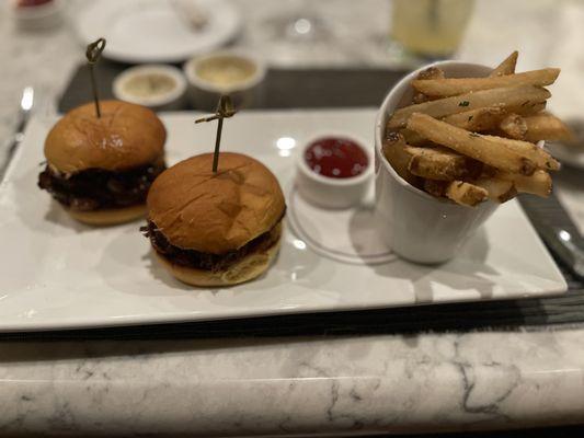 Braised Beef Short Rib sliders