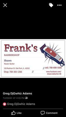 Frank's Barber Shop