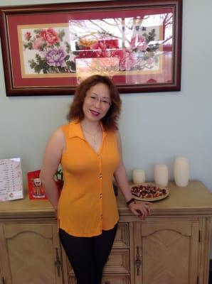 Massage Therapist and owner, Linda