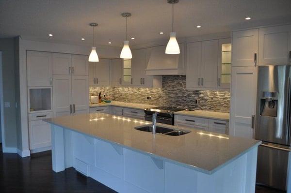 Custom home kitchen