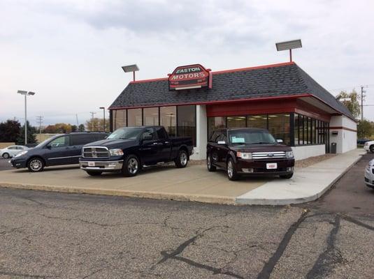 Family vans, SUVs, and trucks, all at our Easton Motors of Baraboo used car lot. Come see what we've got for you!