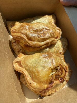 Beef, Chicken, and Spinach Empanadas