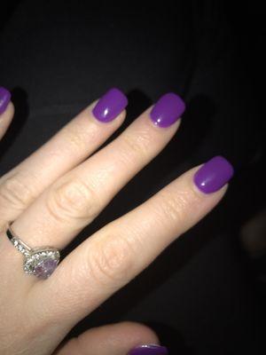 Love grape jelly nails!!!