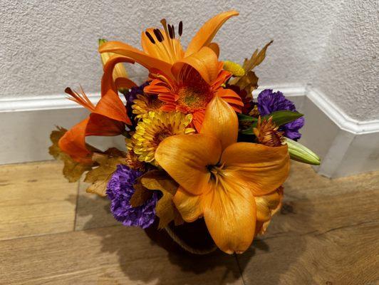 Fall themed arrangement