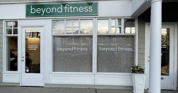 The front of Beyond Fitness