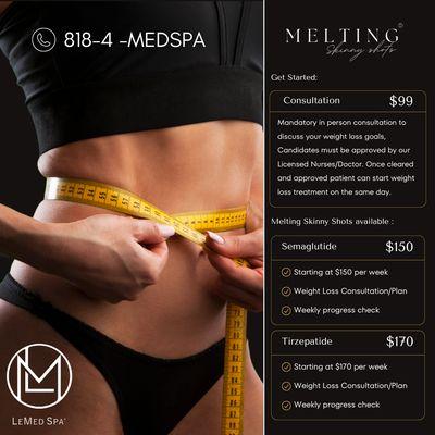 Medical Weight Loss Shots at LeMed Spa