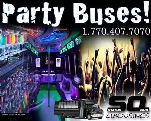 Atlanta Party Bus by Treks Transportation Management Services