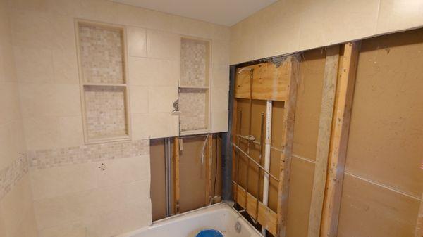 Need a bathroom demolished with care? Rent-A-Son will give the do-it-yourselfer a clean slate to build a bathroom.