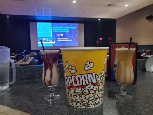 Mudslides & Popcorn...what a combo!