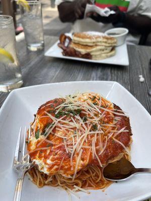 Crispy Chicken Parmigiana Platte