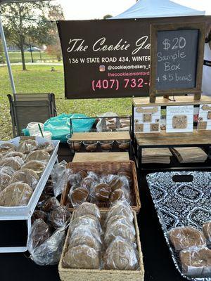 Yummy cookies and mini loaves - the pumpkin bread and chocolate chip cookies are fantastic!