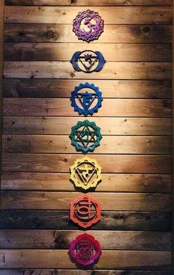 Chakra wall  love this place it's so warm and welcoming the staff and owner are just amazing