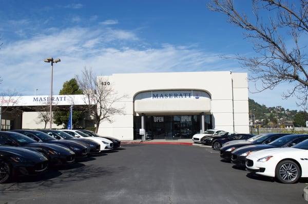 Our New Expanded Maserati of Marin Dealership, now located in beautiful San Rafael, California