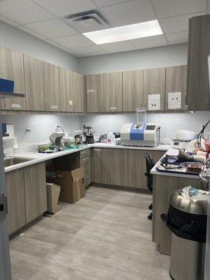 New laboratory space