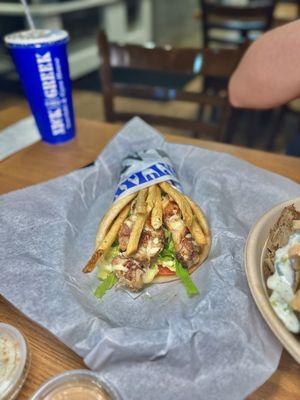 Chicken Souvlaki Pita