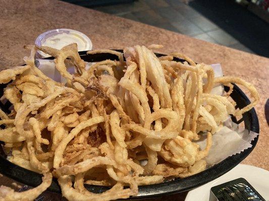 Onion straws