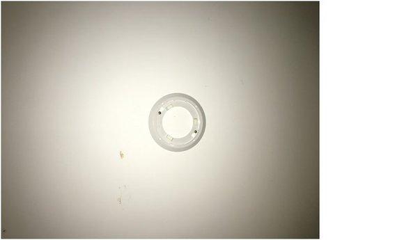 Realtor stated there was no damage to property including this missing smoke detector. Greatcompany for tenants!