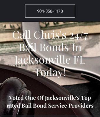 Voted one of Jacksonville's Top Rated Bail Bond Service Providers.