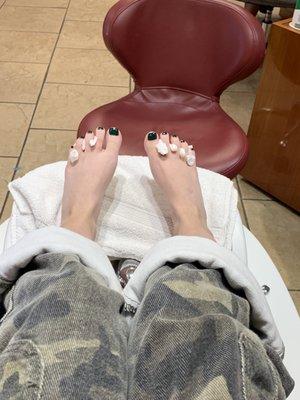 they snatched my toes up :) thank you Diana and Katie!