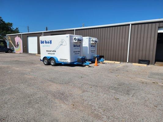 Our Refrigerated Trailers  can be powered by our generators during a power outage