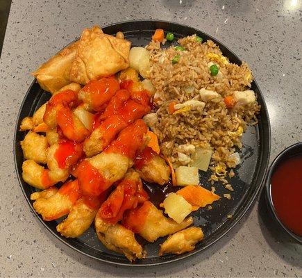 All day combo sweet sour chicken