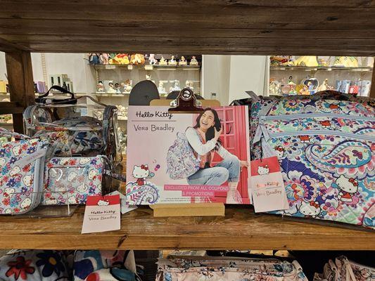 Some items from The Vera Bradley x Hello Kitty collaboration are here, too!