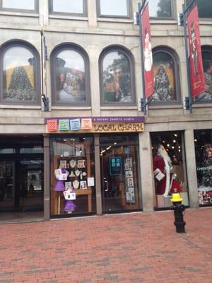 Boston Local Charm -- Faneuil Hall / Quincy Market -- 1 Faneuil Hall Marketplace, Boston                 Sign (inside Faneuil Hall)