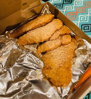 Garlic Parm Chicken fingers~