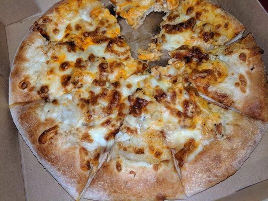 Buffalo chicken pizza