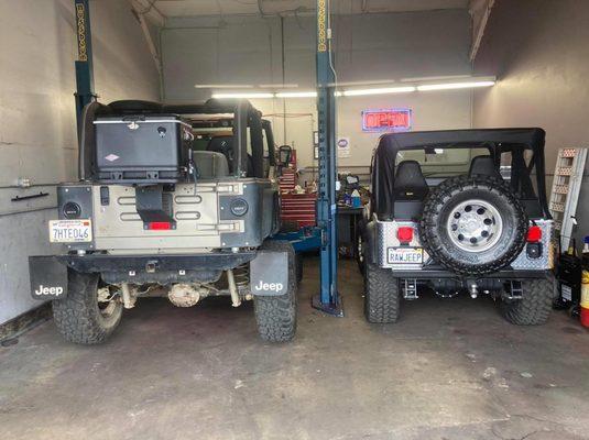 Jeep speed shop