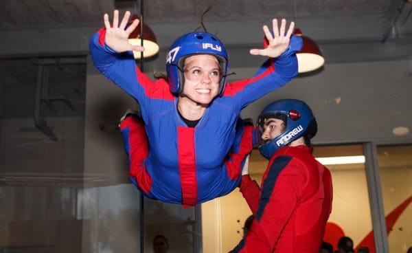 iFLY is great for teambuilding or company outings