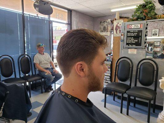 Haircut/ beard trim