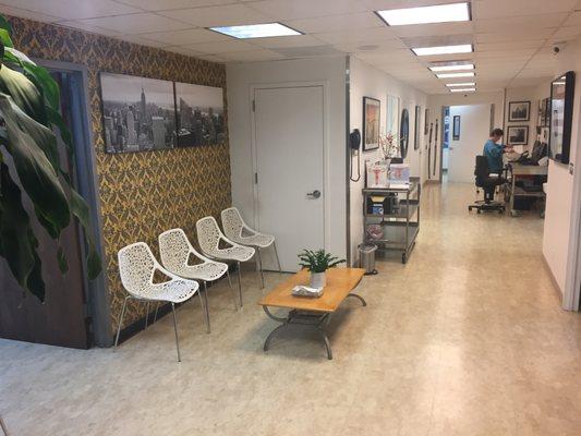 Patient waiting area