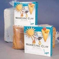 We carry 5 lb. and 25lb. blocks of modeling clay.