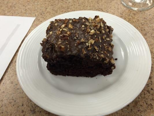 Chocolate zucchini cake