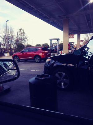 Gas huge lines!