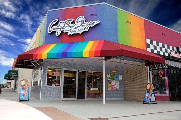 The Candytime Shoppe on Main Street in Downtown Grand Junction, Colorado