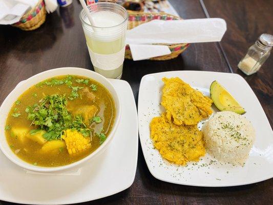 SANCOCHO DE COSTILLA & DAILY SPECIAL,Delicious! Huge portions, Great food, great service and great ambiance, recommended