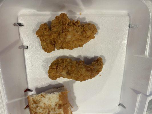 Smh canes smallest Chicken Finger